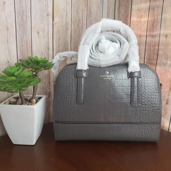 Kate Spade Small Felix Exotic Satchel